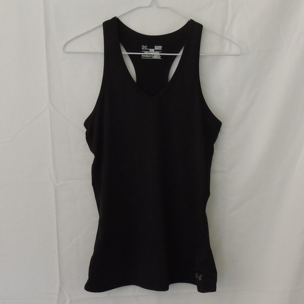 Black UA Singlet